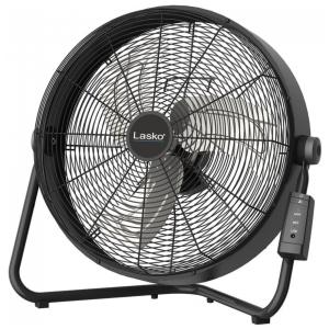 Ventilador de Piso, Parede 50cm, Alta Velocidade, 110v, LASKO H20685, Preto