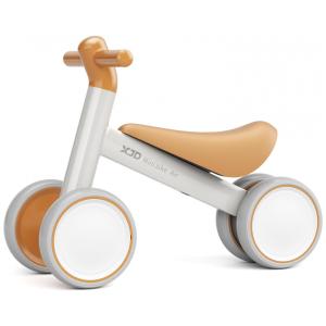 Bicicleta sem Pedal com 4 Rodas para Crianças de 1 a 3 Anos, XJD, Marrom e Cinza