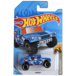 Hot Wheels Humvee, Baja Blazers 910 Azul 133250 Regular Treasure Hunt