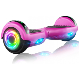 Hoverboard SISIGAD para Crianças de 6 a 12 Anos, com Alto-falante Bluetooth Integrado e Rodas com Luzes Coloridas de 6,5 Polegadas