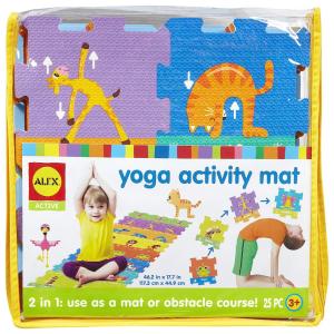 Tapete Yoga de Exercícios Divertido e Educativo Para Crianças de 4 ou Mais, ALEX TOYS 245001 5, Violeta