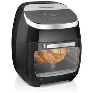 Fritadeira Elétrica Air Fryer 11L, 8 Funções Predefinidas, 1700W, 110v, HAMILTON BEACH 35070, Preto
