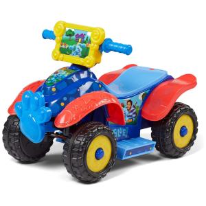 Quadriciclo Elétrico Blues Clues You 6V até 19 kg, KID TRAX KT1616, Azul