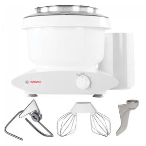 Batedeira Bosch Universal Plus 500 Watts, 6,5 Litros com Acessórios Extra e Extensor NutriMill para Gancho de Massas
