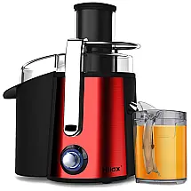 Centrífuga de Frutas com 2 Velocidades, Aço Inox, 700W, 110v, HILAX, Vermelho