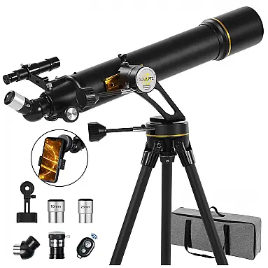 Telescópio de 90mm Diâmetro e