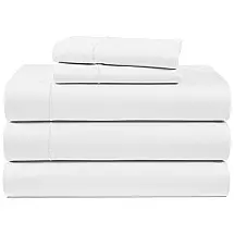 Conjunto de Lençóis em Algodão Egípcio de 1000 Fios, Tamanho Split King, Macio e Sedoso, 5 Peças, Lane Linen