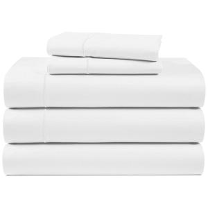 Conjunto de Lençóis em Algodão Egípcio de 1000 Fios, Tamanho Split King, Macio e Sedoso, 5 Peças, Lane Linen