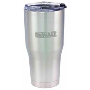 Copo Térmico 900 mL Aço Inoxidável, DEWALT DXC30OZTSS, Prateado