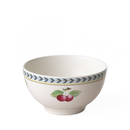 Bowl Elegante e Sofisticada com Capacidade de 740mL, Material de Porcelana Premium e Formato Redondo, Villeroy Boch, Branca Colorida