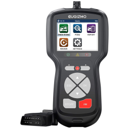 Scanner Automotivo Profissional Universal OBD2 com Diagnóstico, 12V, EUGIZMO, Preto