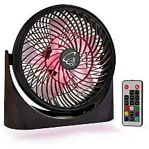 Ventilador de Mesa com 3 Velocidades e Controle, 110v, ASKPULION F005, Marrom