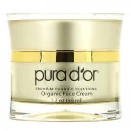 DOR Facial Anti Idade com 24K Puro para uma Pele Mais Firme e Jovem, 50 mL, PURA DOR 681, Dourado