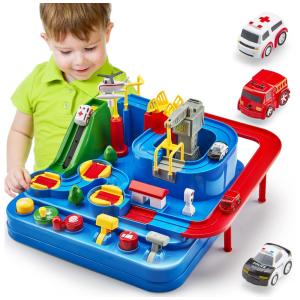 Pista de Corrida Interativa Montessori para Refinar as Habilidades Motoras Ideal para Crianças de 3 Anos