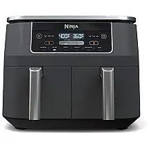 Fritadeira Elétrica 6 em 1 Capacidade 7.5L com Cesta Dupla, 1690W, 110V, Ninja DZ201 Foodi