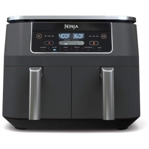 Fritadeira Elétrica 6 em 1 Capacidade 7.5L com Cesta Dupla, 1690W, 110V, Ninja DZ201 Foodi