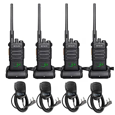 Rádio Comunicador Walkie Talkie Retevis
