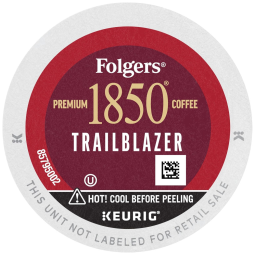 Cápsulas Keurig K Cup café torrado médio escuro 96 cápsulas, FOLGERS COFFEE, Marrom