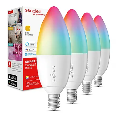 Zigbee Lâmpada LED Colorida Inteligente