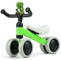 Bicicleta sem Pedal Infantil para Bebês de 1 a 3 anos, KRIDDO, Verde