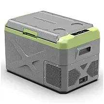 Geladeira Portátil 30L para Carros, Barco, Caminhão e Acampamento, 12 24 V DC, Alpicool X30, Cinza