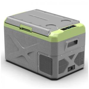 Geladeira Portátil 30L para Carros, Barco, Caminhão e Acampamento, 12 24 V DC, Alpicool X30, Cinza