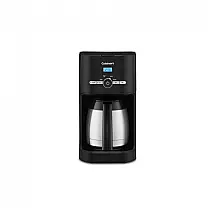 Cafeteira Elétrica Programável Reservatório 1.8L com Tela LCD, 110v, CUISINART DCC 1170BK, Preto
