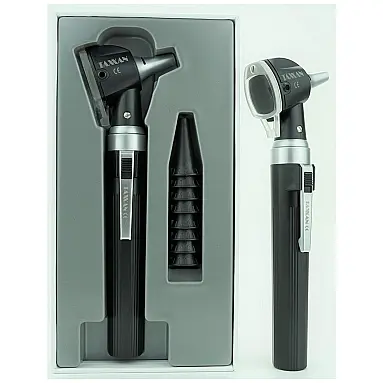 Otoscópio, LED Fibra Óptica, Profissional,