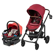Carrinho de Bebê com Cadeira para Carro Maxi Cosi Tayla XP, Preto Essêncial