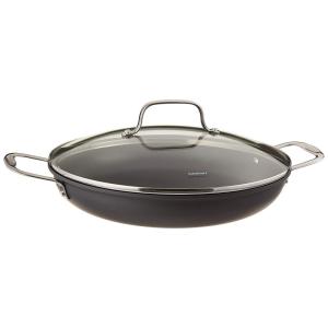 Panela Antiaderente de 30 cm com Tampa de Vidro e 2 Alças, Ideal para Uso Diário na Cozinha, Cuisinart 625-30D