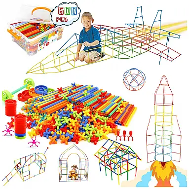 Brinquedo de construção STEM com