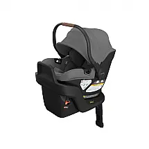 Cadeirinha UPPAbaby Aria V2 Cinza Carvão Ultra Leve 1,8 a 13,6 kg com Perna de Apoio