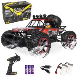 EP EXERCISE Carrinho de Controle Remoto Off Road até 48 km, h, Tração 4 x 4, Idade Recomendada 14