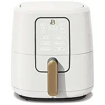 Air Fryer 6 Quart Digital com Tecnologia TurboCrisp e Display Touch, 1750W, Branca