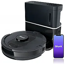 Aspirador Robô com Base de Recarga e Auto Limpeza Compatível com Alexa, Shark AV2501S 110V