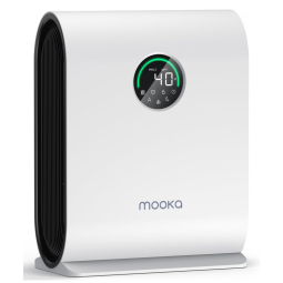 Purificador de Ar para Ambientes até 230m² com Filtro H13 HEPA, Modo Automático, Temporizador e Visor LED PM2.5, 110V, MOOKA KJ217