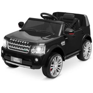 Kidzone Carrinho, Carro Elétrico SUV, 2 lugares, 12V, c, controle remoto, USB MP3, 4 km, h, 3 a 6 anos, preto