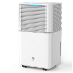 Desumidificador para Grandes Ambientes 22L até 140 m2 com Controle Inteligente, 110V, HUMILABS, Branco