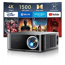 Projetor Smart TOPTRO Cinza WiFi 6 Bluetooth 36W Dolby Audio 1080P X9 240V