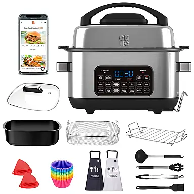 Panela Elétrica AirFryer com 12
