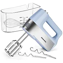 HM018 Batedeira de Mão com 5 Velocidades e Acessórios, 250W, 110v, REDMOND, Azul