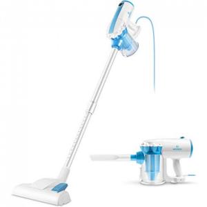 Aspirador de Pó MOOSOO D600, Branco e Azul 110V