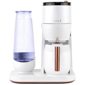 Cafeteira Programável 2,2L com Moedor Integrado, Controlado por APP e Tanque Removível, 110V CAFÉ, Branca