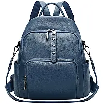 Mochila Feminina de Couro Anti-Furto OVER EARTH, Estilo e Segurança para o Dia a Dia