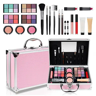 Kit Maquiagem Completo Mileonaim Rosa