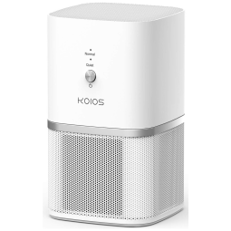 KOIOS Purificador de Ar Automático com Filtro HEPA, Área de 20m2, 110V, 3,5W, Branco