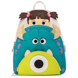 Mochila Escolar Infantil Disney Pixar Monstros S.A para Crianças a Partir de 6 Anos, Azul