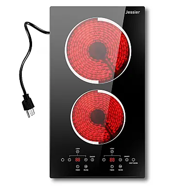 Cooktop Elétrico de 2 Bocas