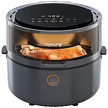 Fritadeira Elétrica 10 em 1, 5L de Capacidade com Painel de Controle Digital, 1500W, 110v, JOYOUNG Lenses Series Air Fryer 572, Preto
