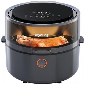 Fritadeira Elétrica 10 em 1, 5L de Capacidade com Painel de Controle Digital, 1500W, 110v, JOYOUNG Lenses Series Air Fryer 572, Preto